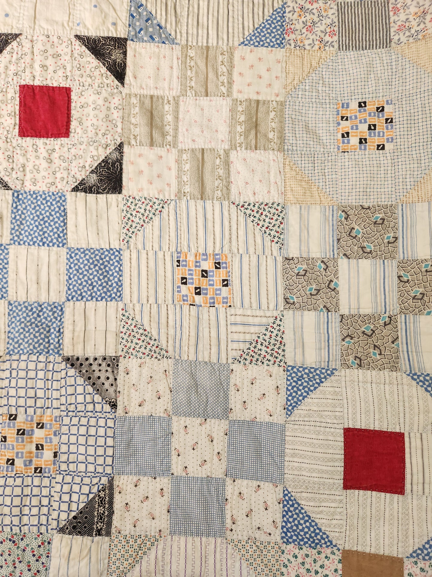 Antique Patchwork Quilt ca 1900