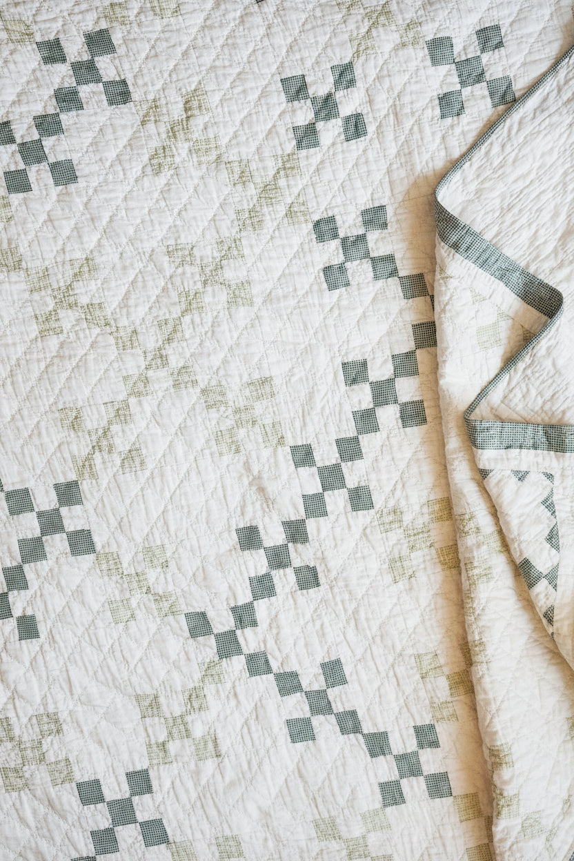 Vintage 9 Patch Variation Quilt