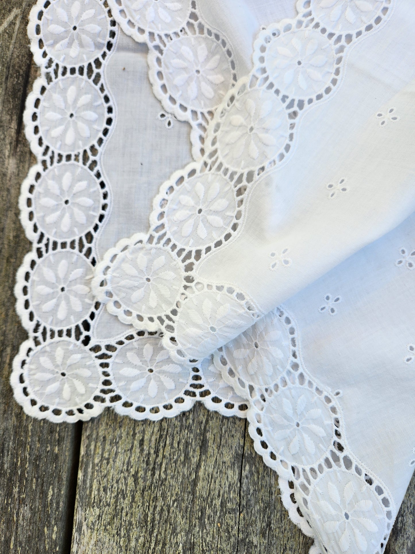 Vintage Cotton Table Runner