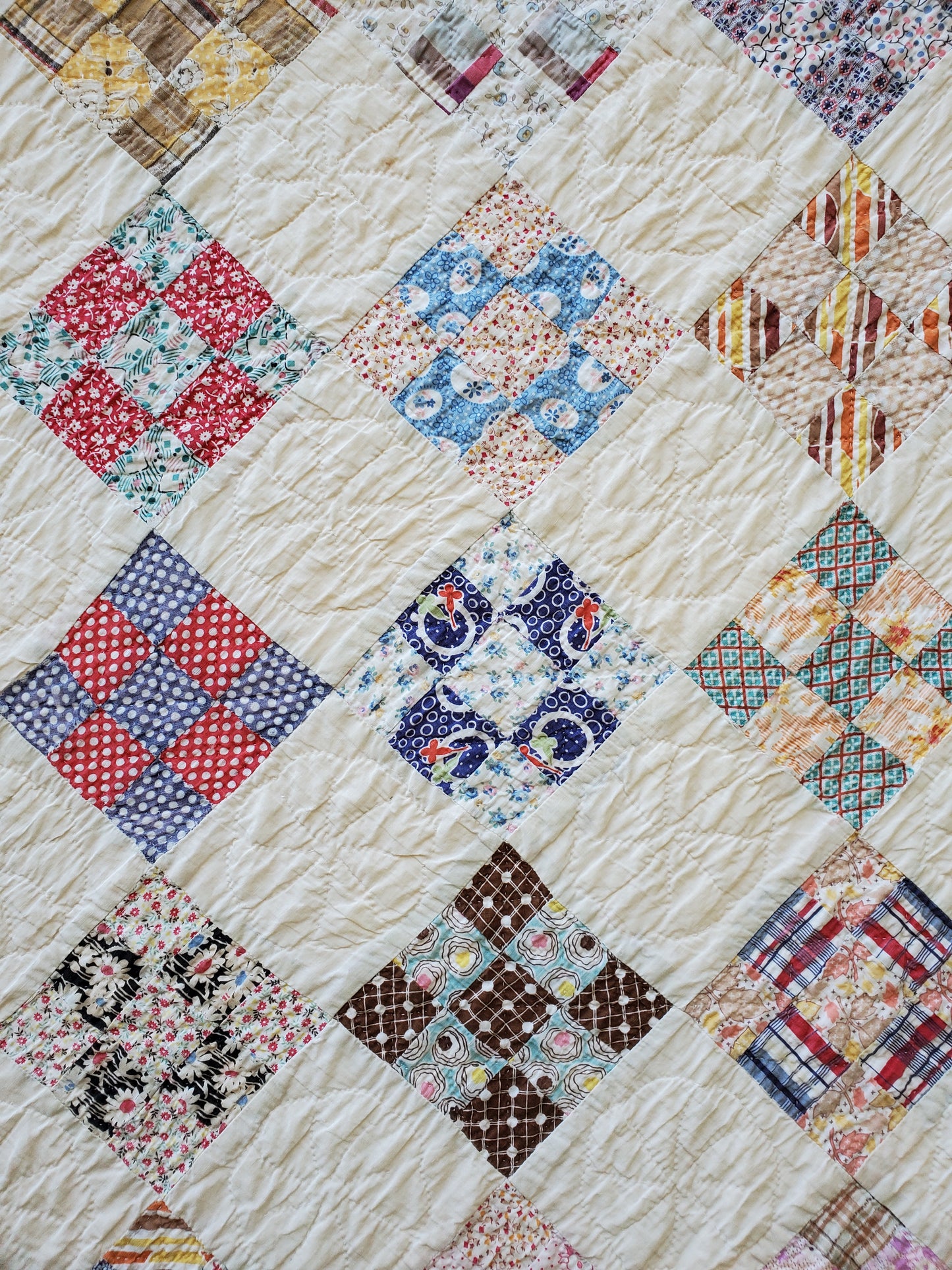 Vintage 9 Patch Quilt