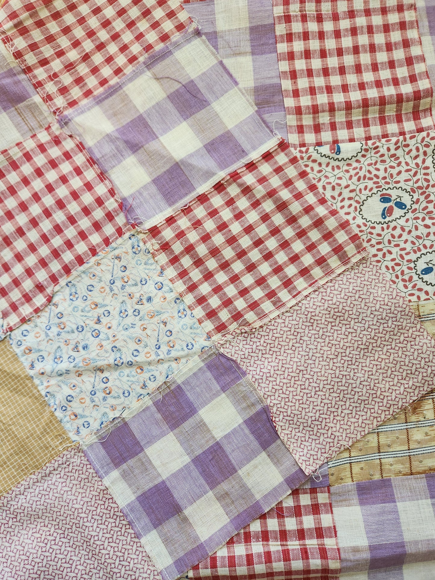 Vintage Patchwork Quilt Top