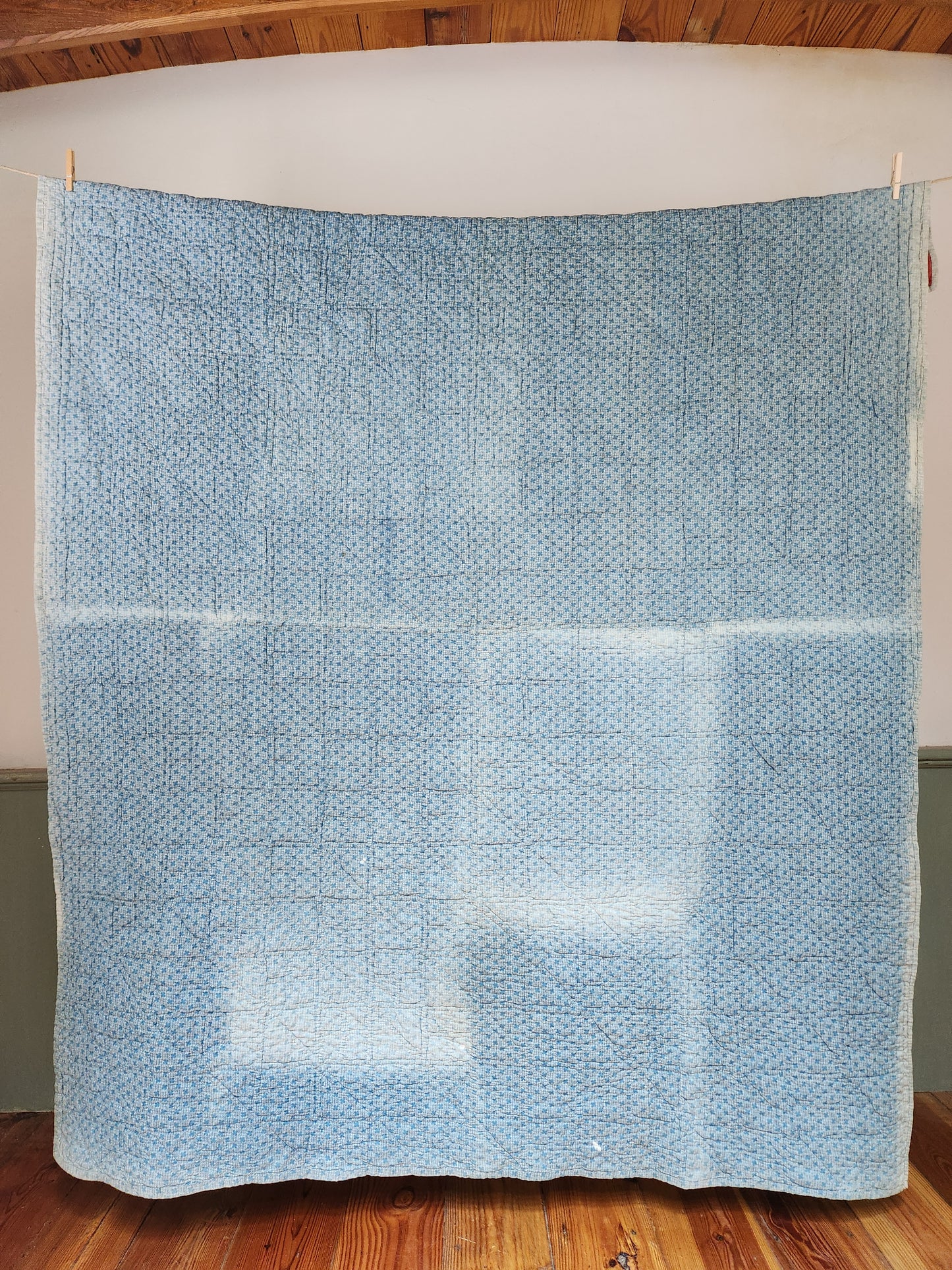 Antique Jacob’s Ladder Quilt c1900