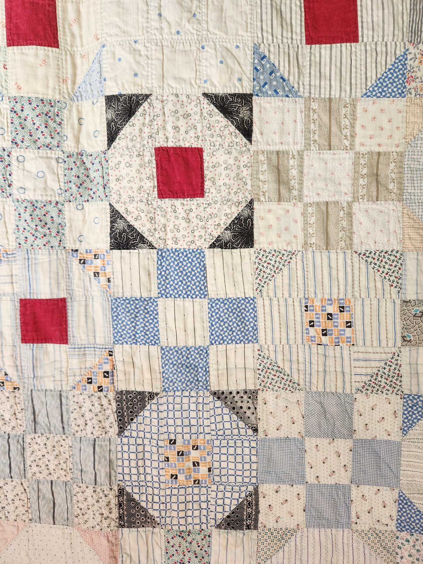 Antique Patchwork Quilt ca 1900