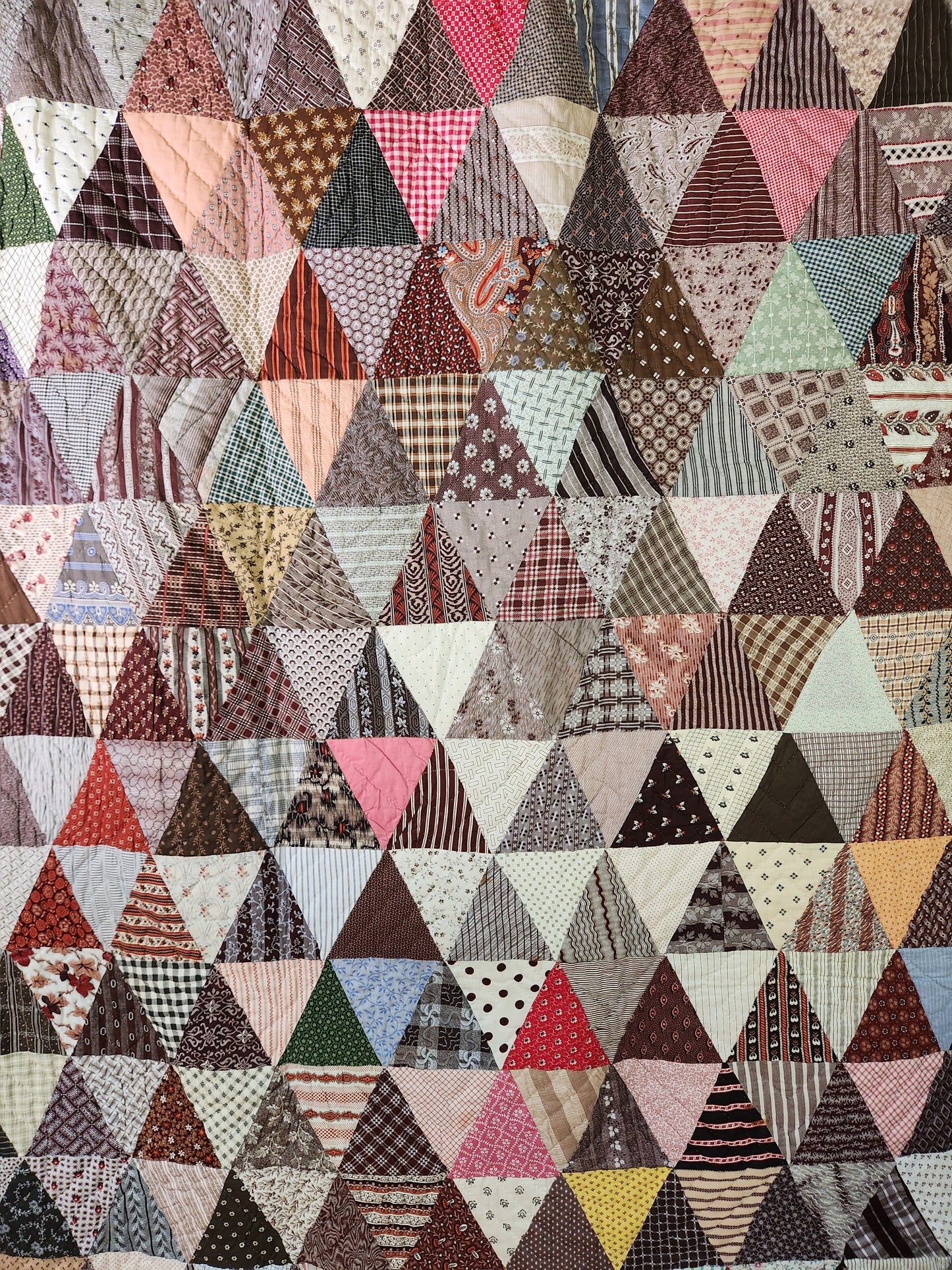 Antique Semi Charm Quilt c1890