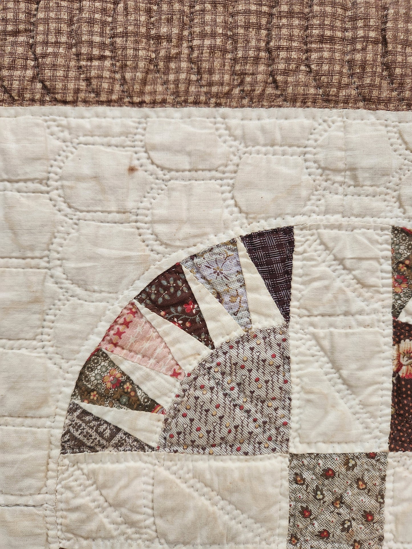 Stunning Antique New York Beauty Quilt c1860