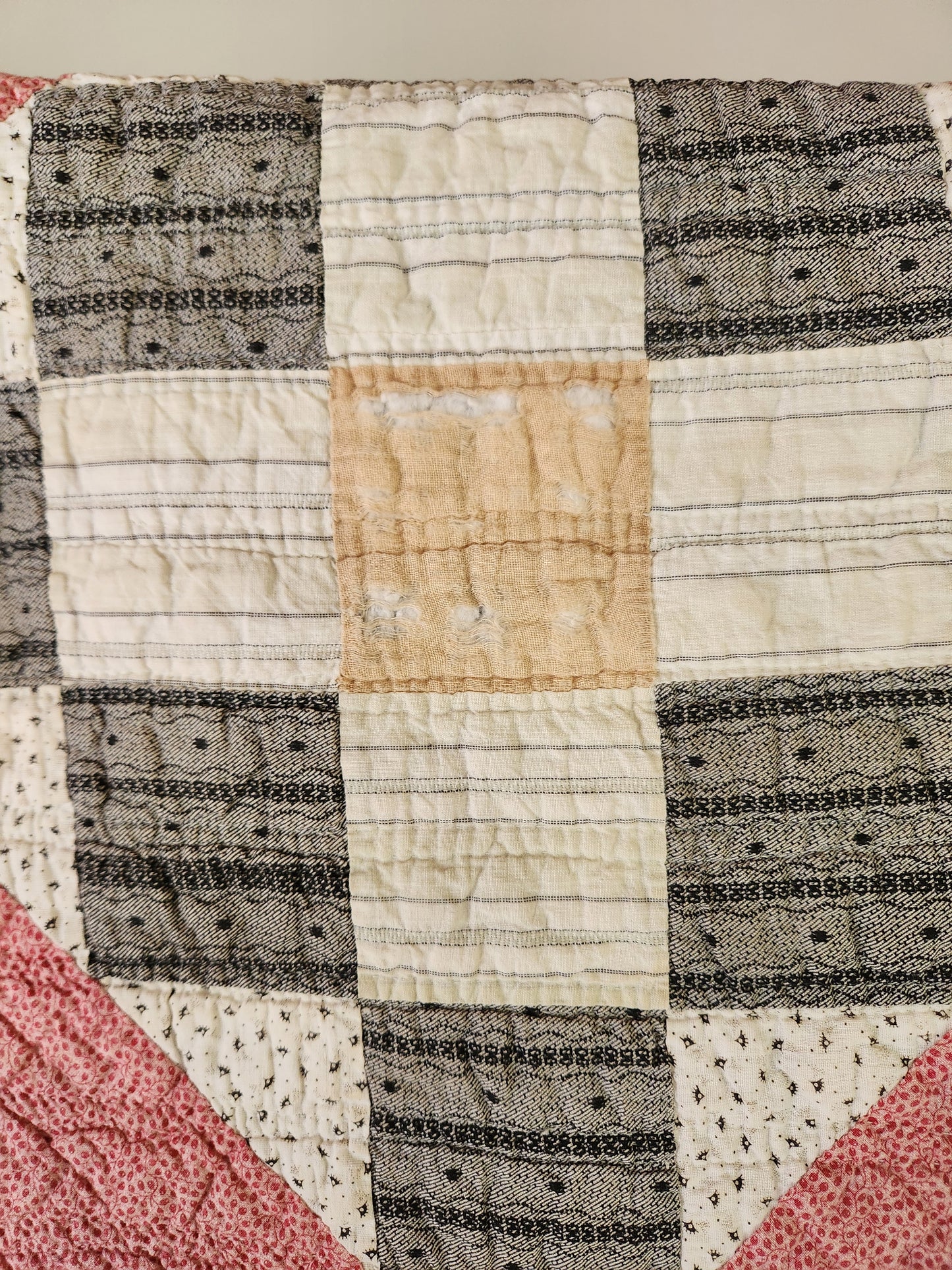 Antique Patchwork Quilt c1890
