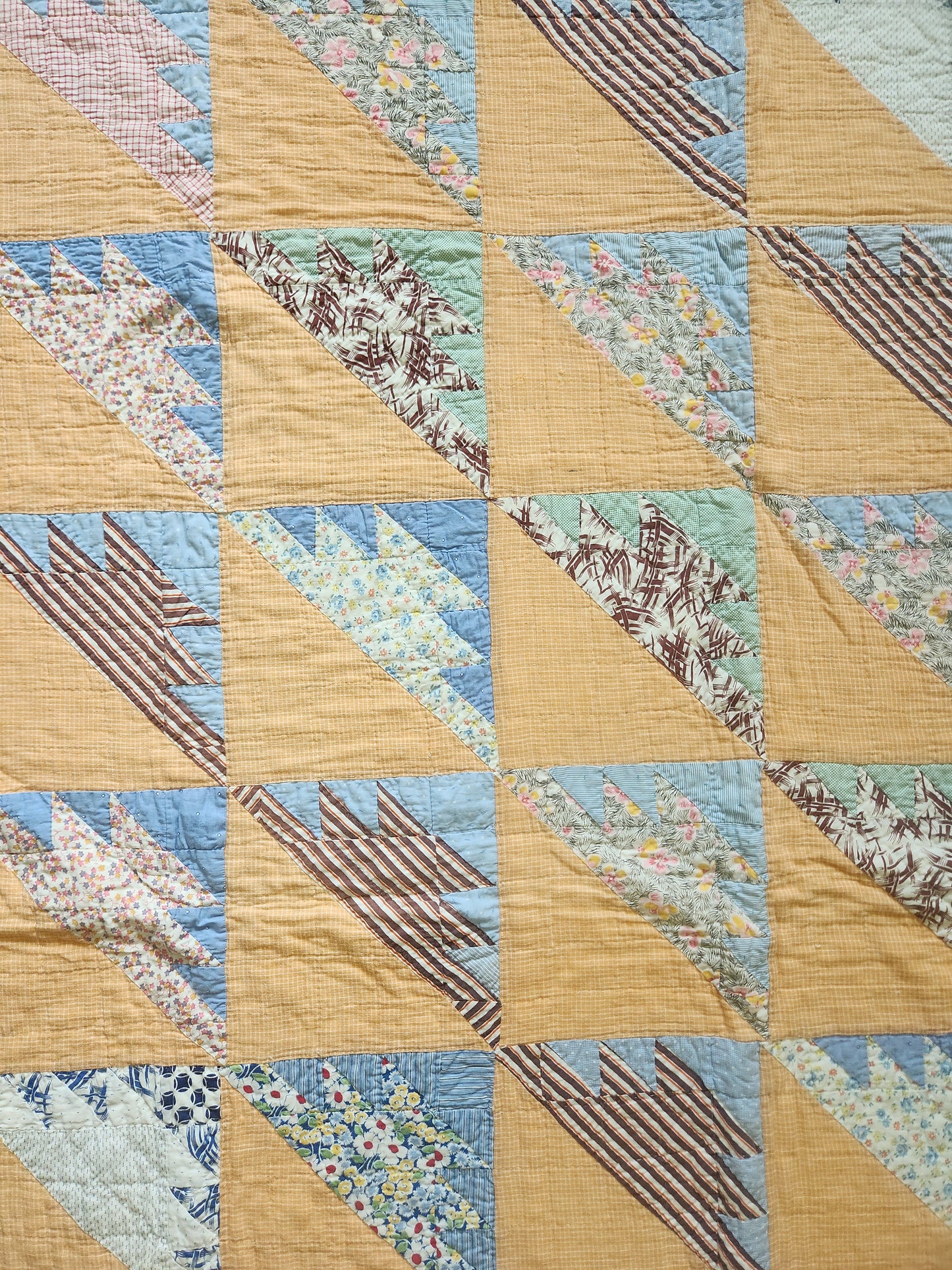 Vintage Patchwork Quilt c1930