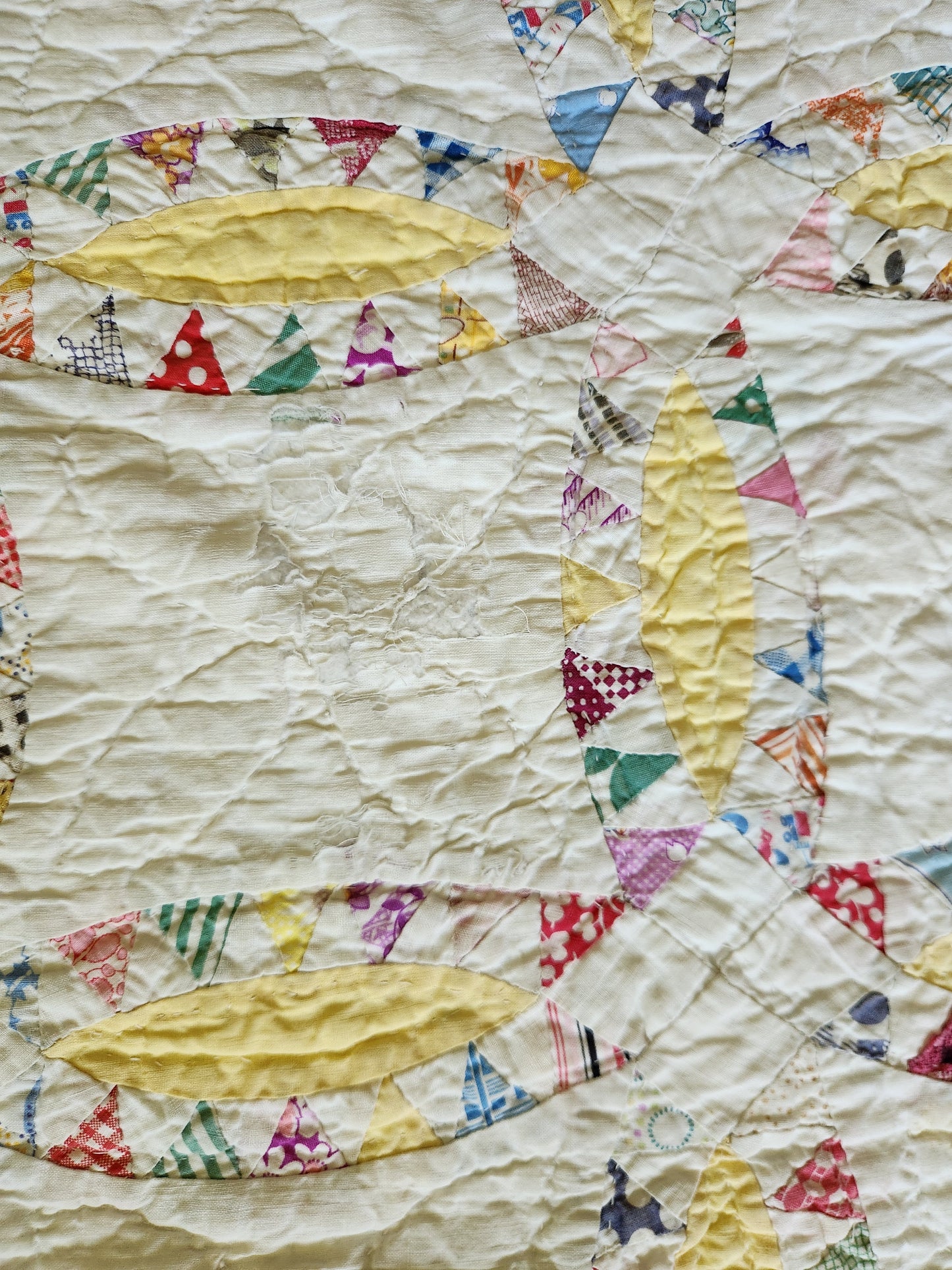 Pickle Dish Quilt c1930