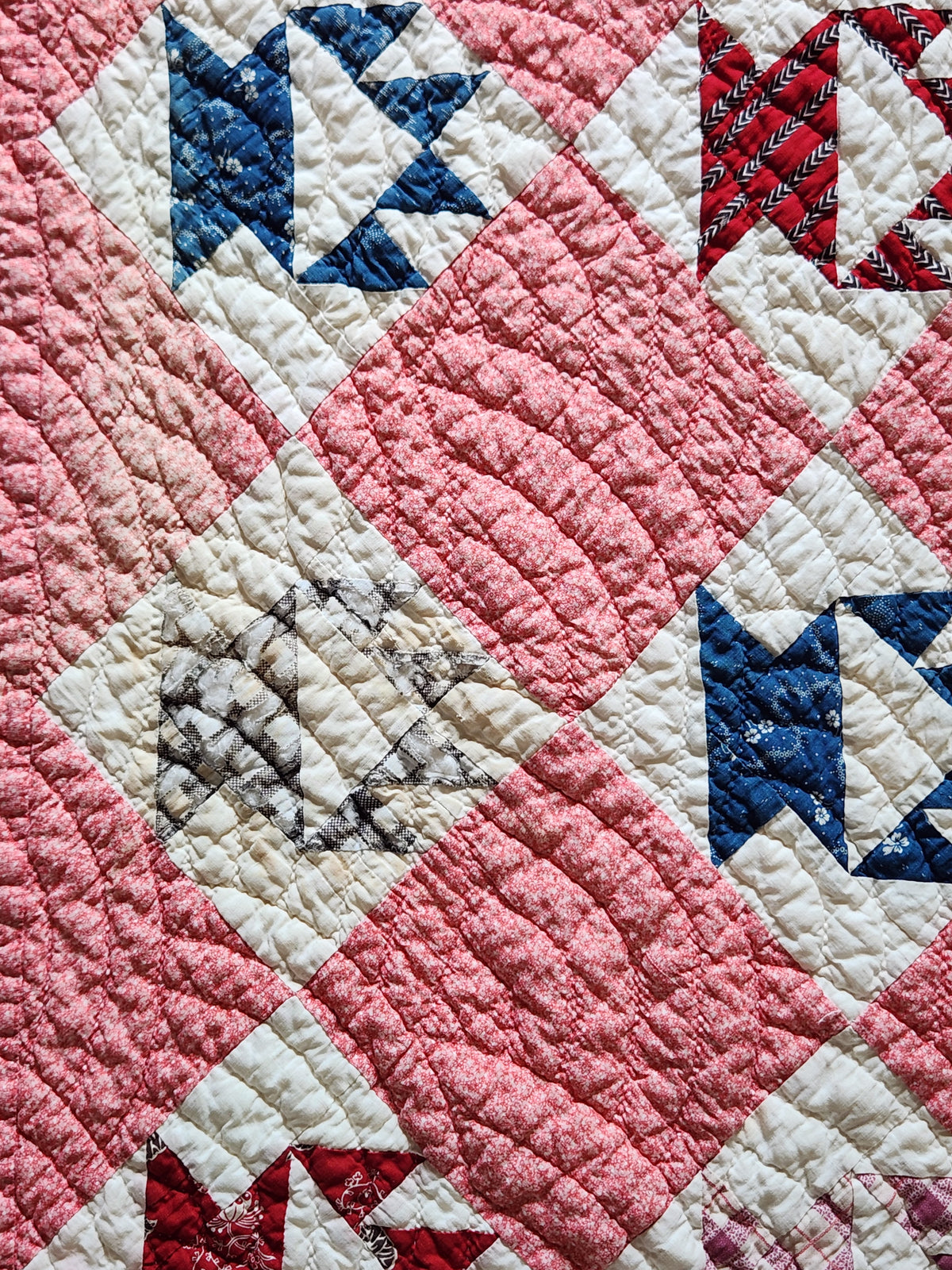 Antique Cactus Basket Quilt