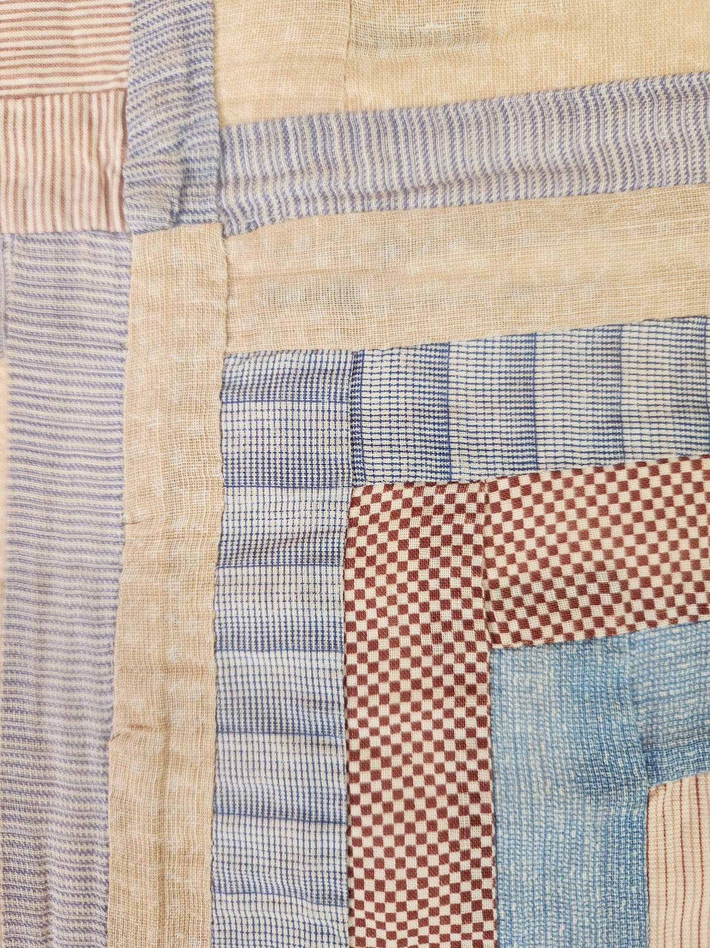 Antique Log Cabin Quilt