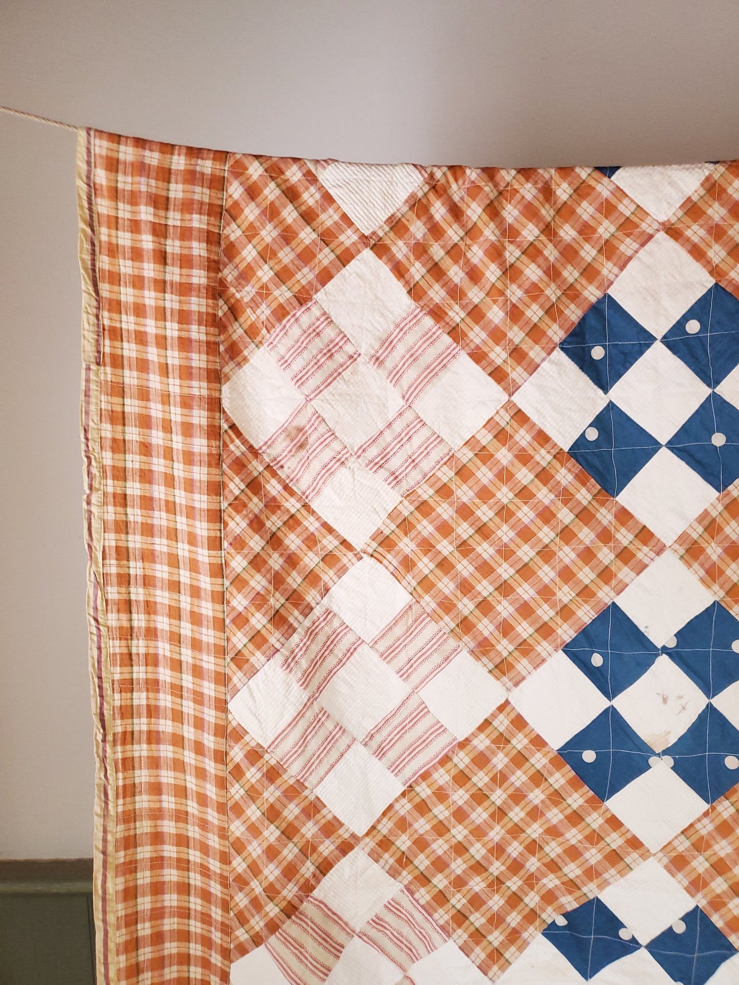 Vintage Plaid Shirting Quilt