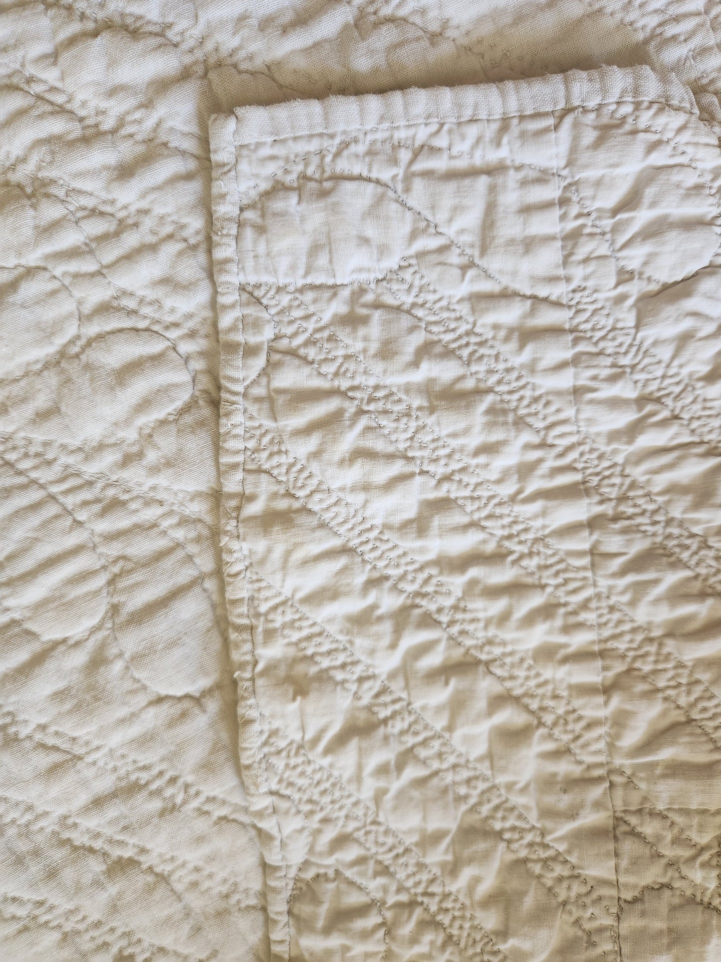 Mid 19th Century Irish Chain Quilt