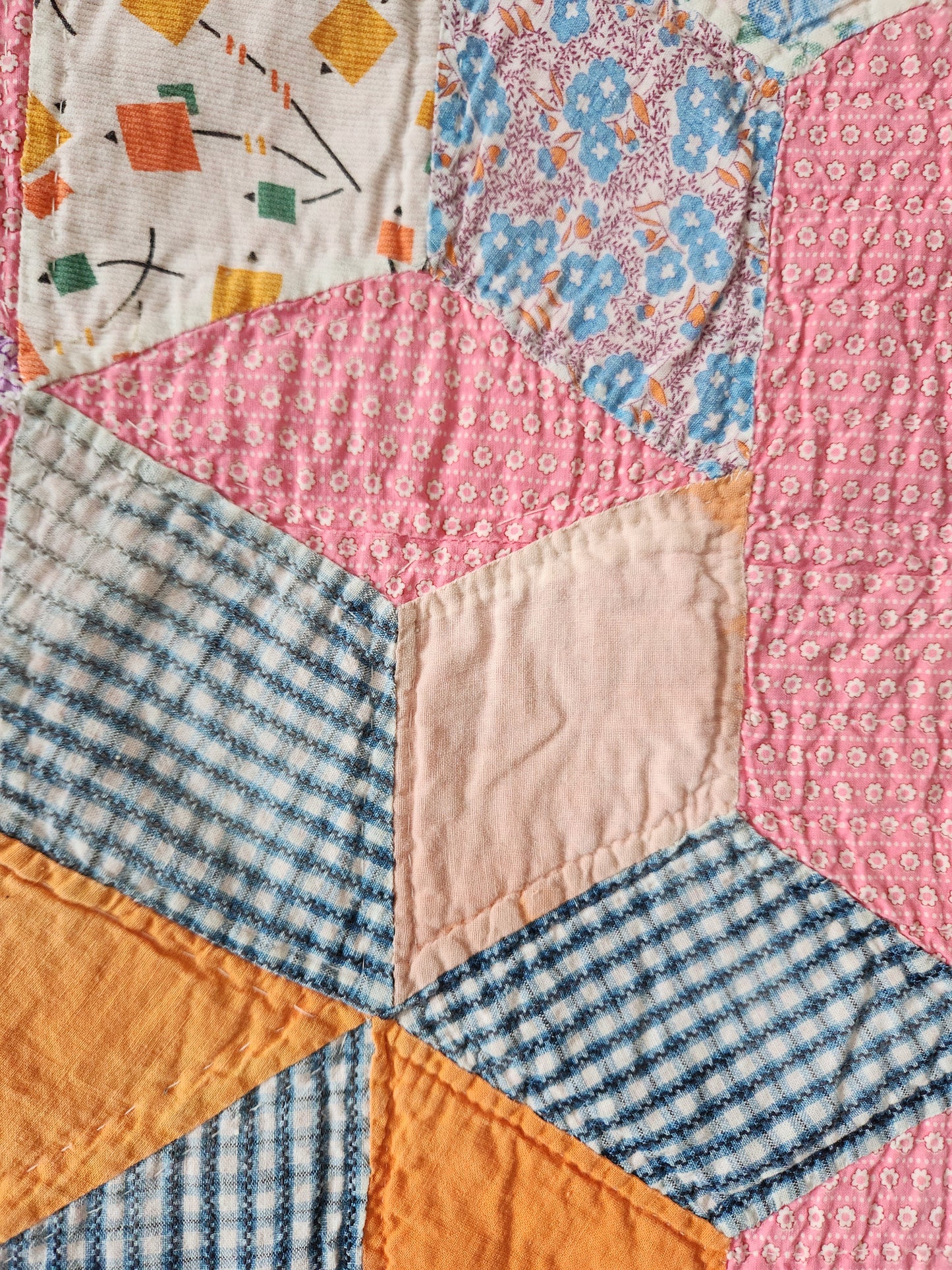 Vintage Stars Quilt c1950