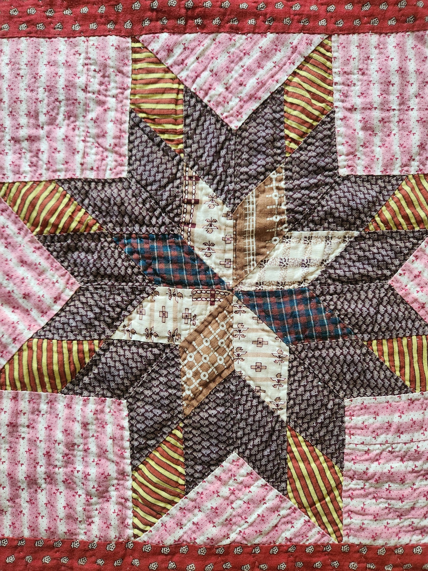 Antique Star Quilt c1880