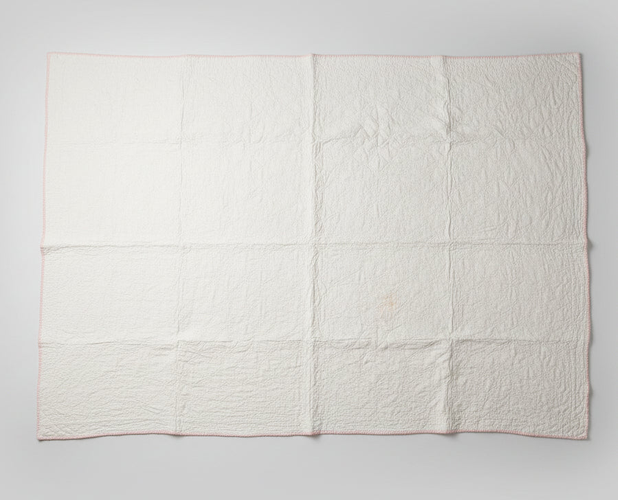 Stunning Feed Sack Star Quilt c1930