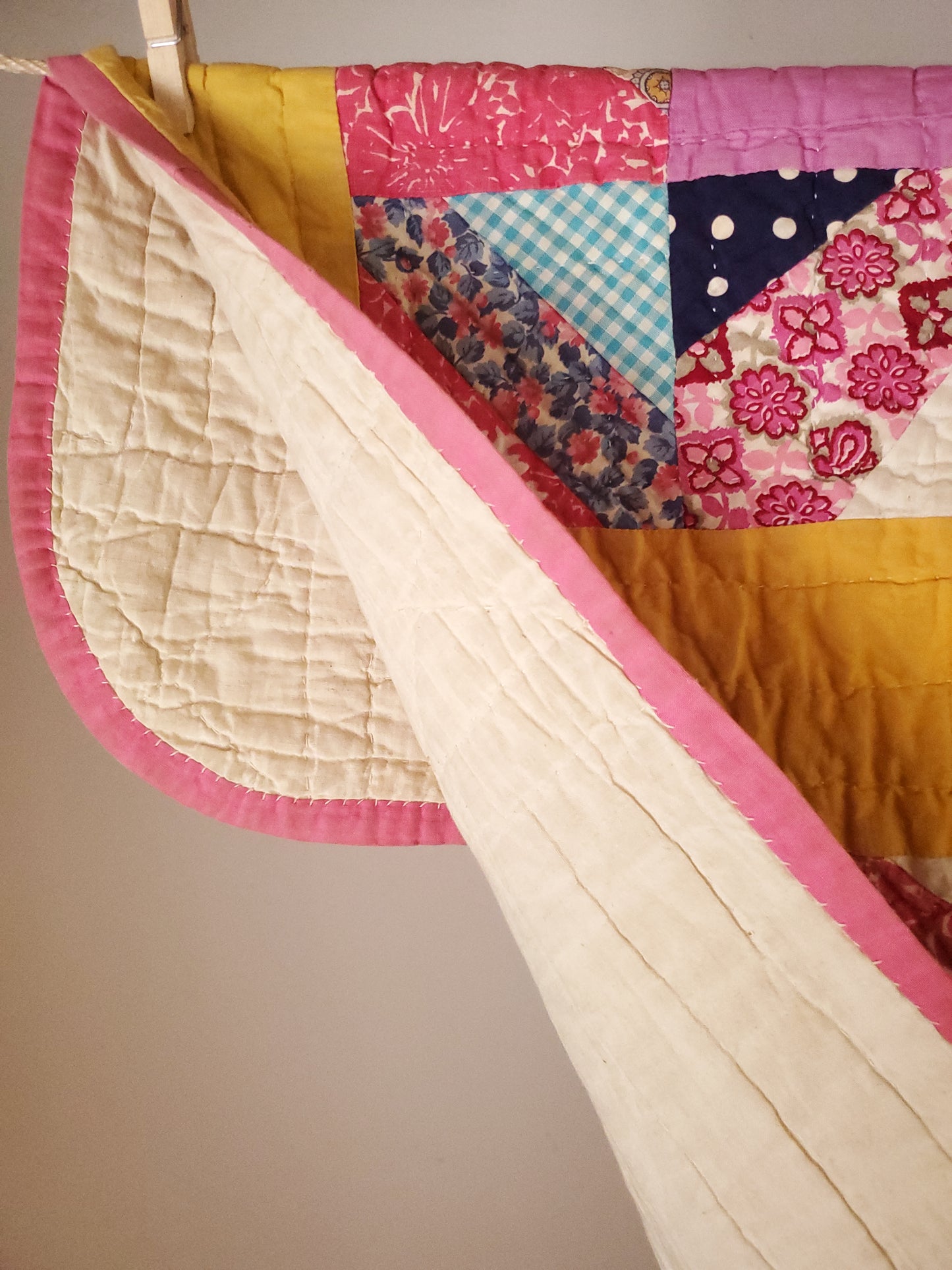 Vintage Scrappy Quilt