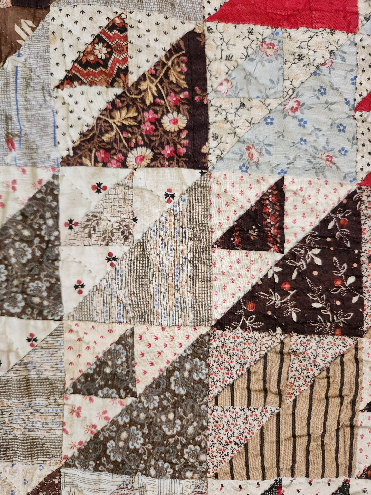 Antique Crib Quilt c1880