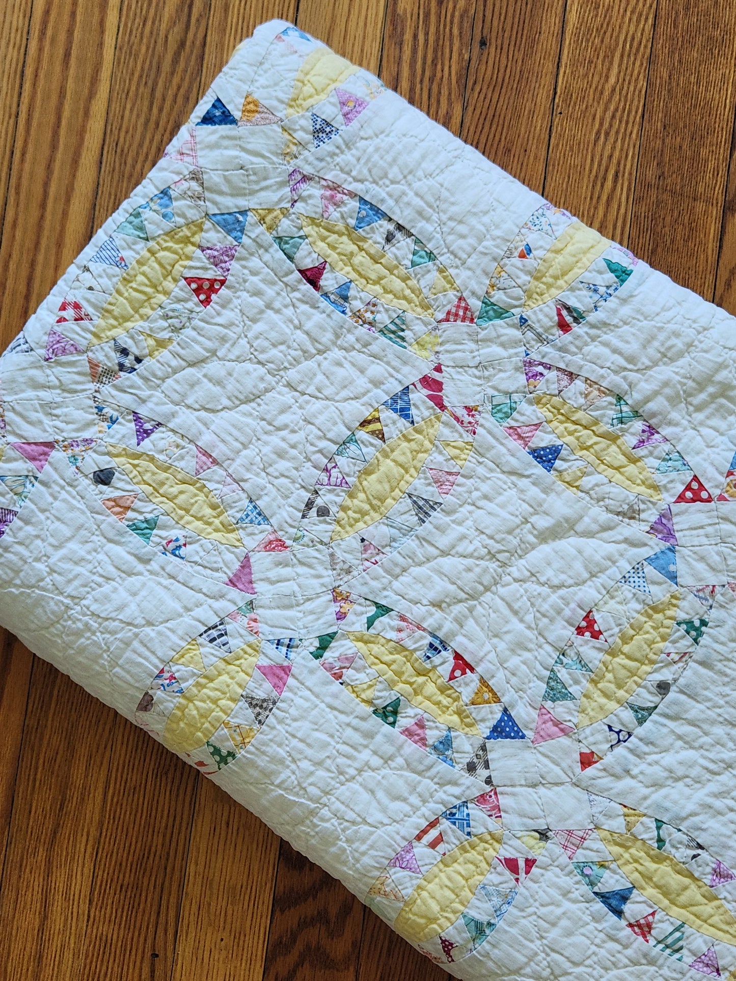 Pickle Dish Quilt c1930