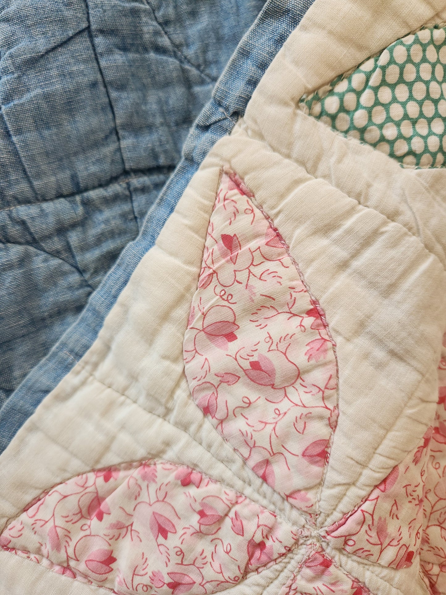 Vintage Doll’s Quilt c1930