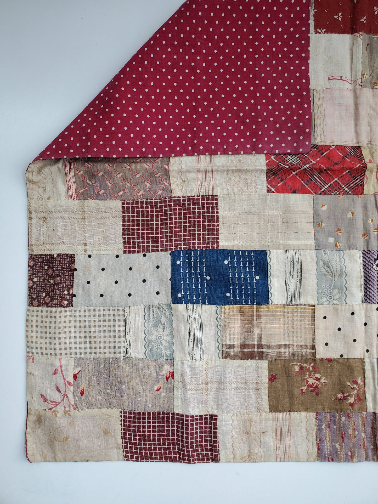 Early 20th Century Antique Doll's Quilt