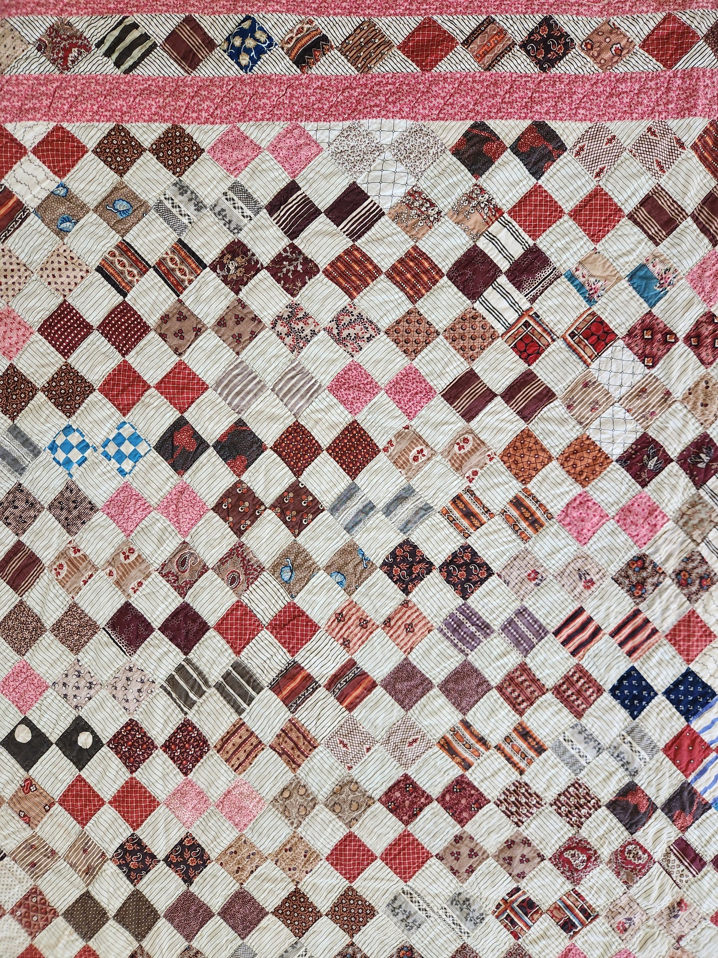 Antique Patchwork Quilt c1880