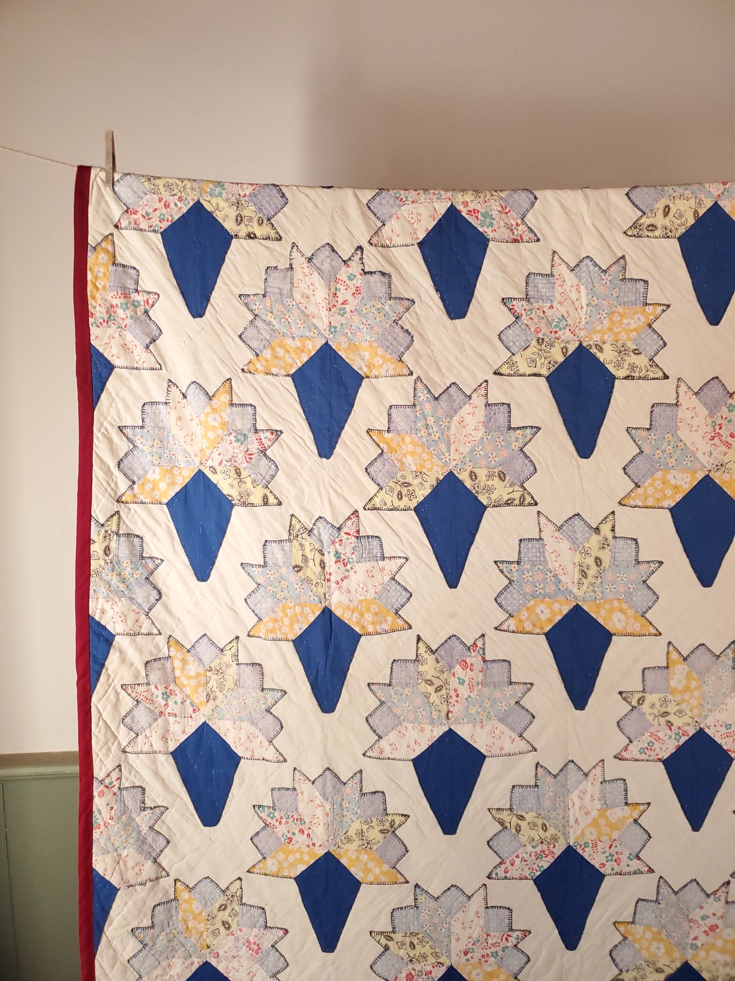 Vintage Feed Sack Quilt