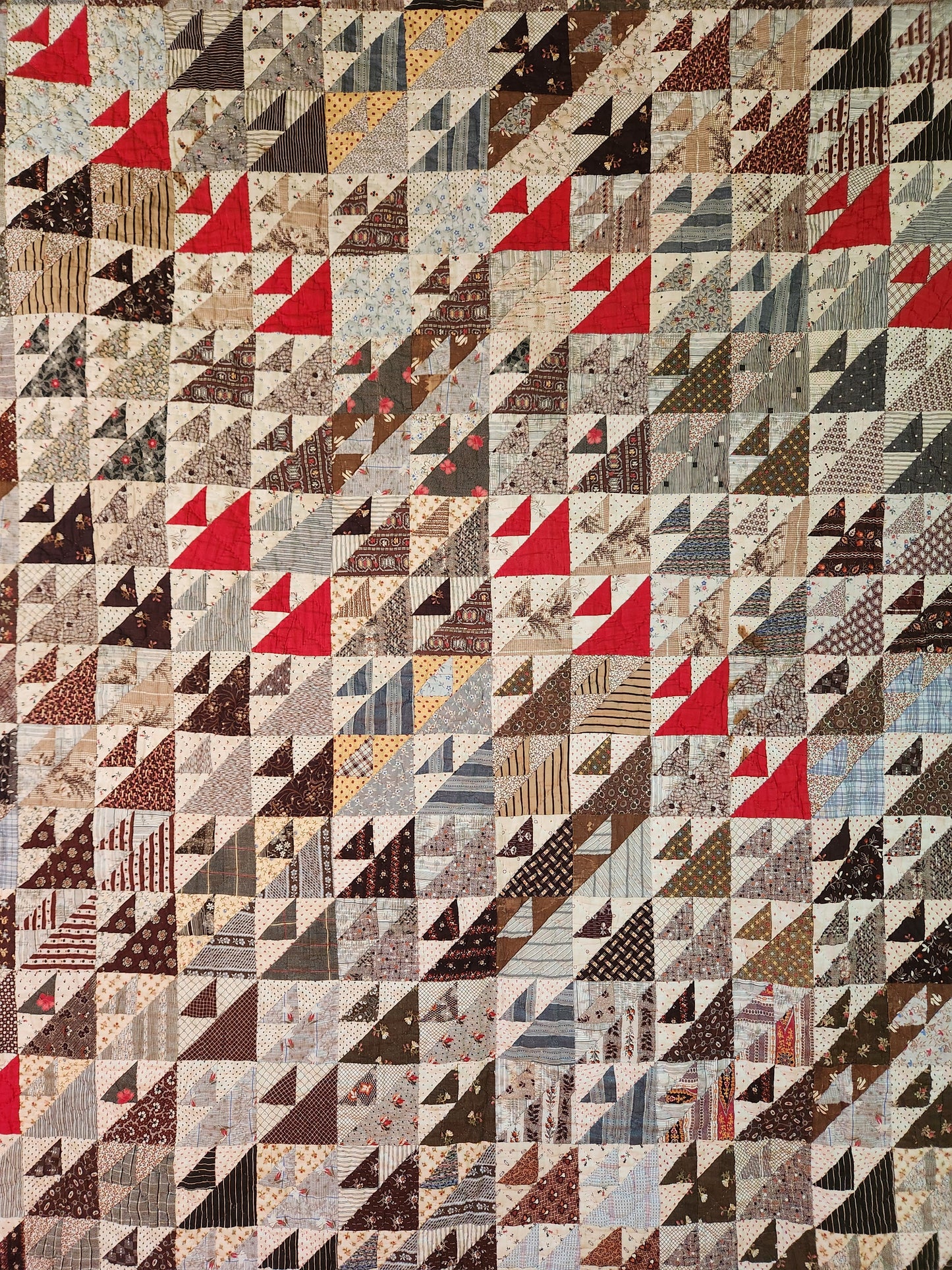 Antique Crib Quilt c1880