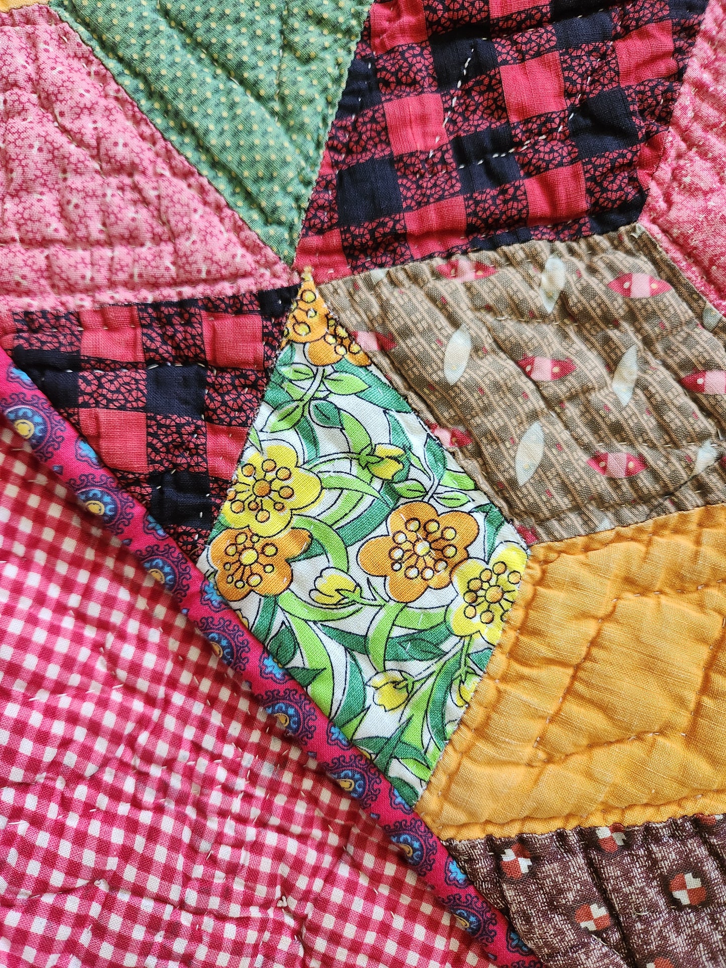 Tumbling Block Quilt