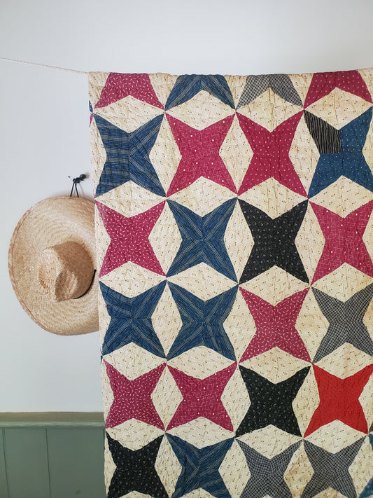 Antique Patchwork Quilt ca 1900