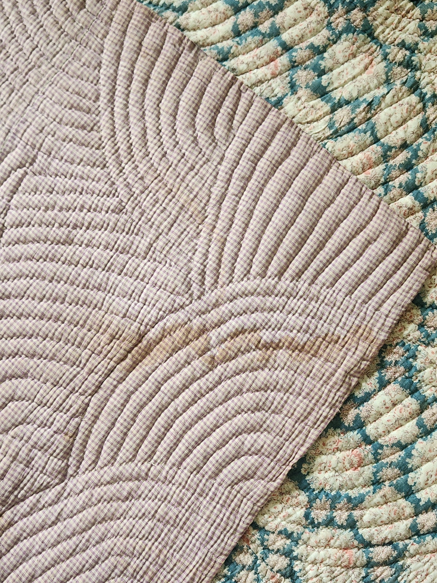 Whole Cloth antique quilt