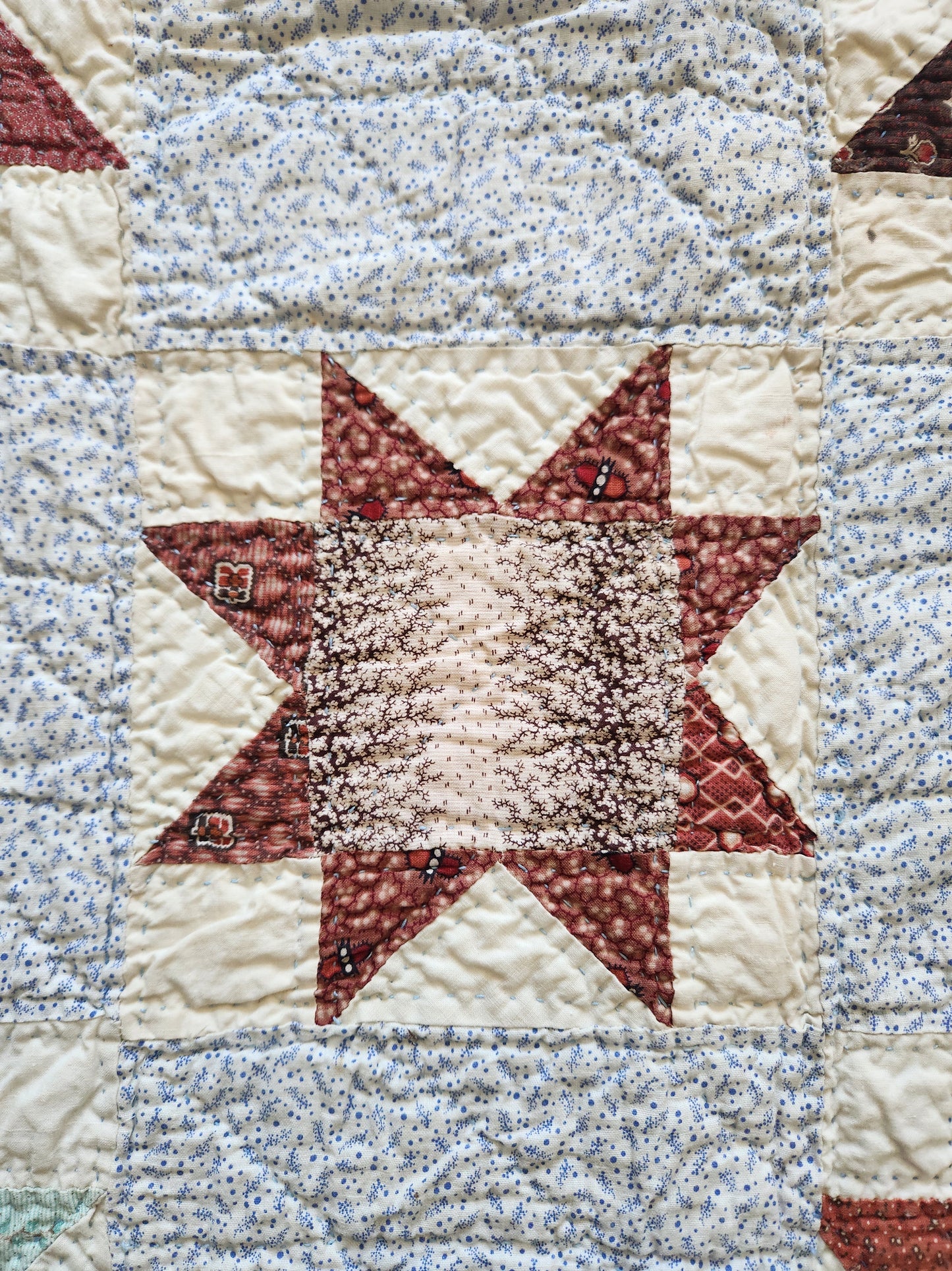 Antique Evening Star Quilt