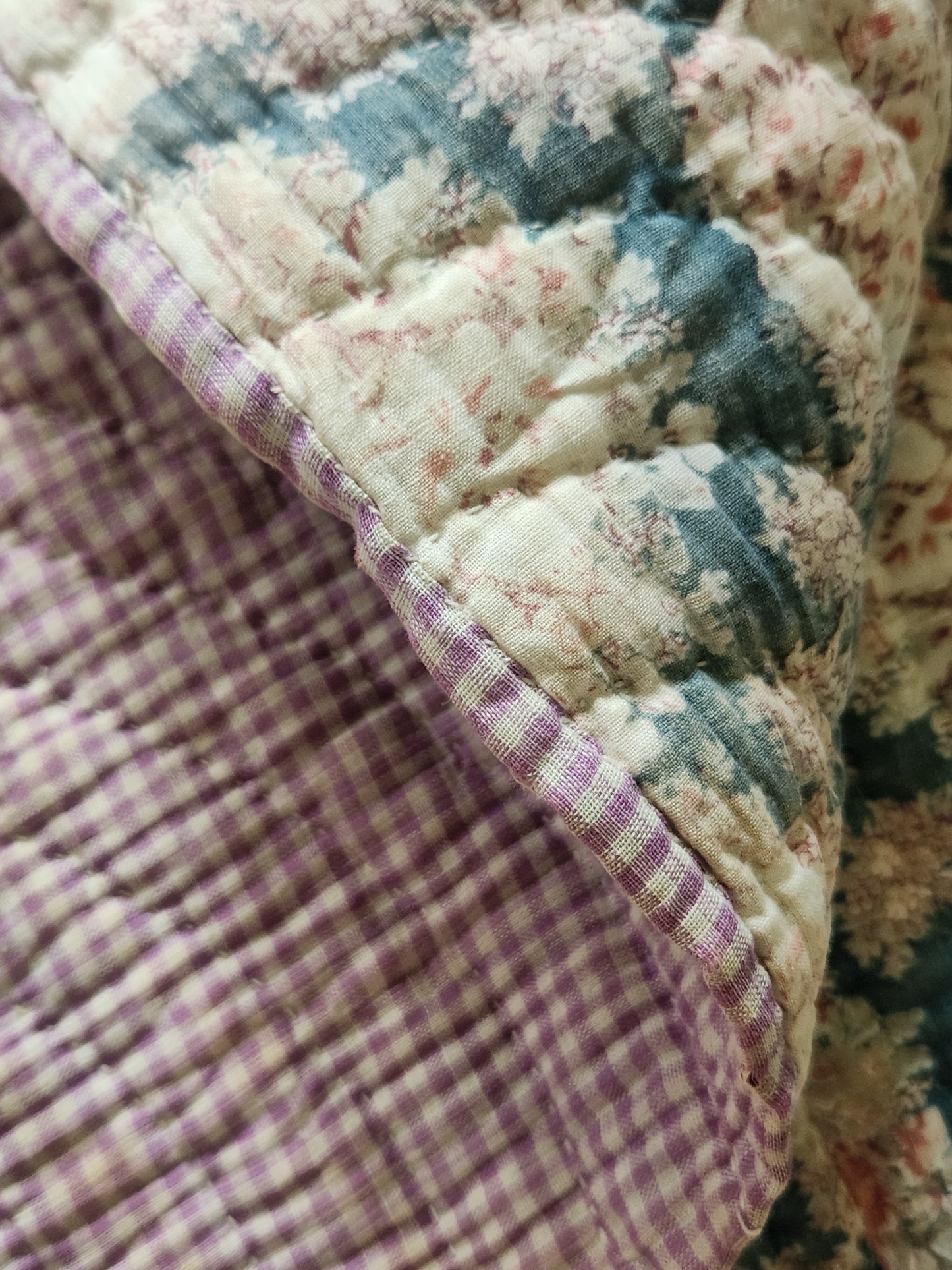 Whole Cloth antique quilt