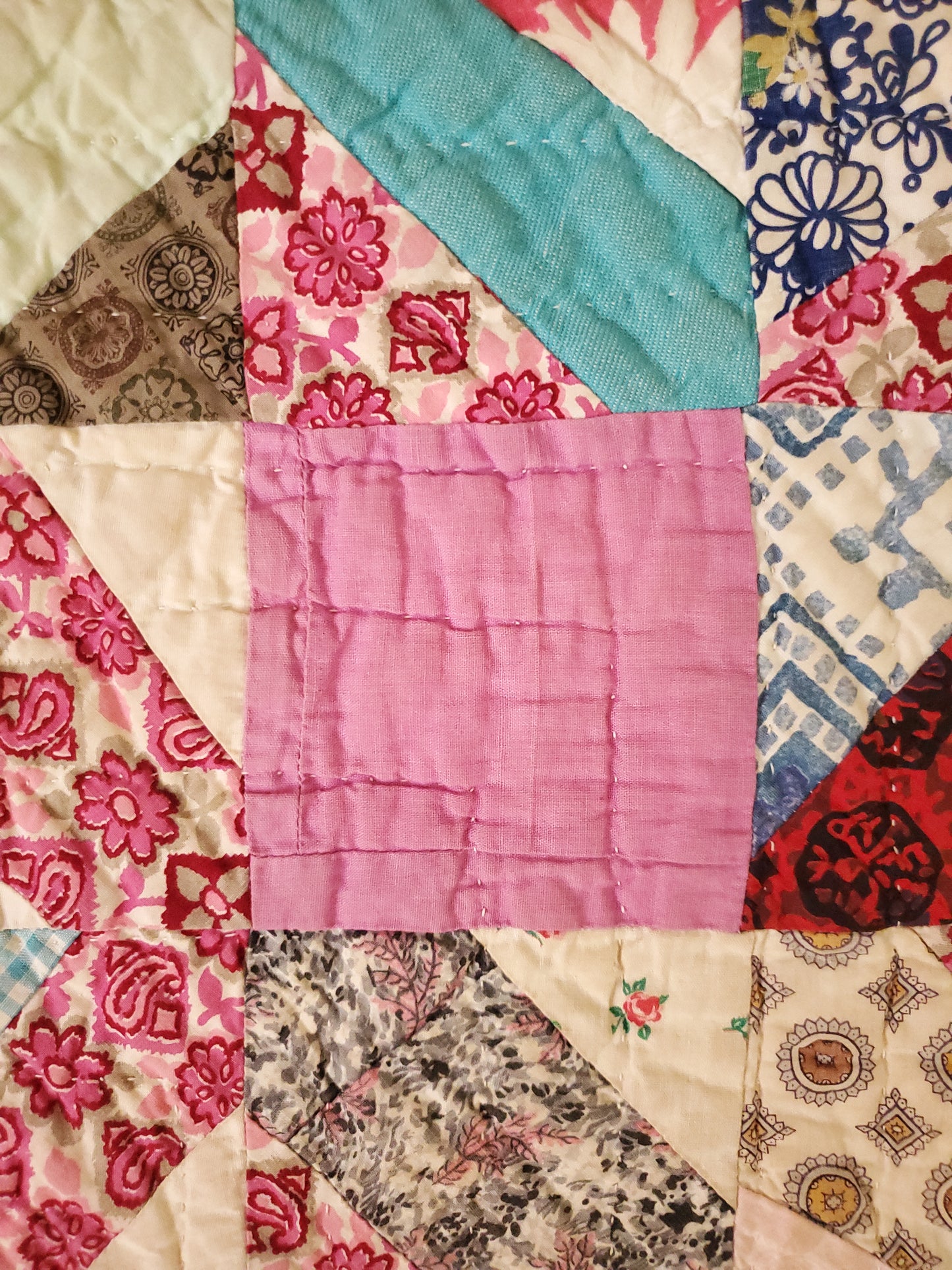 Vintage Scrappy Quilt