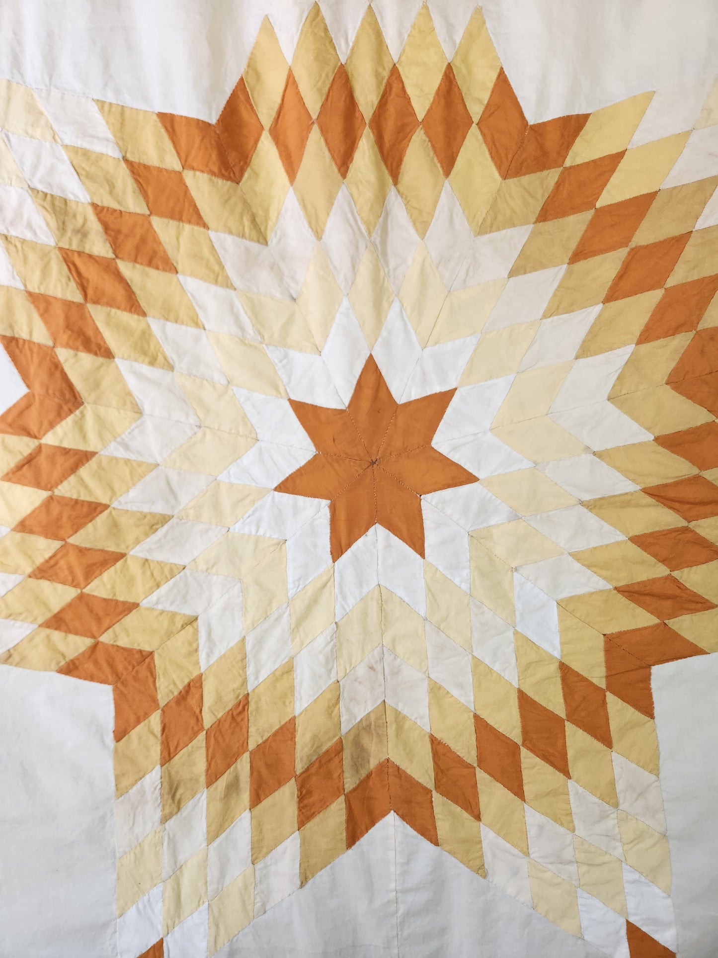 Vintage Lone Star Coverlet c1940 (B)