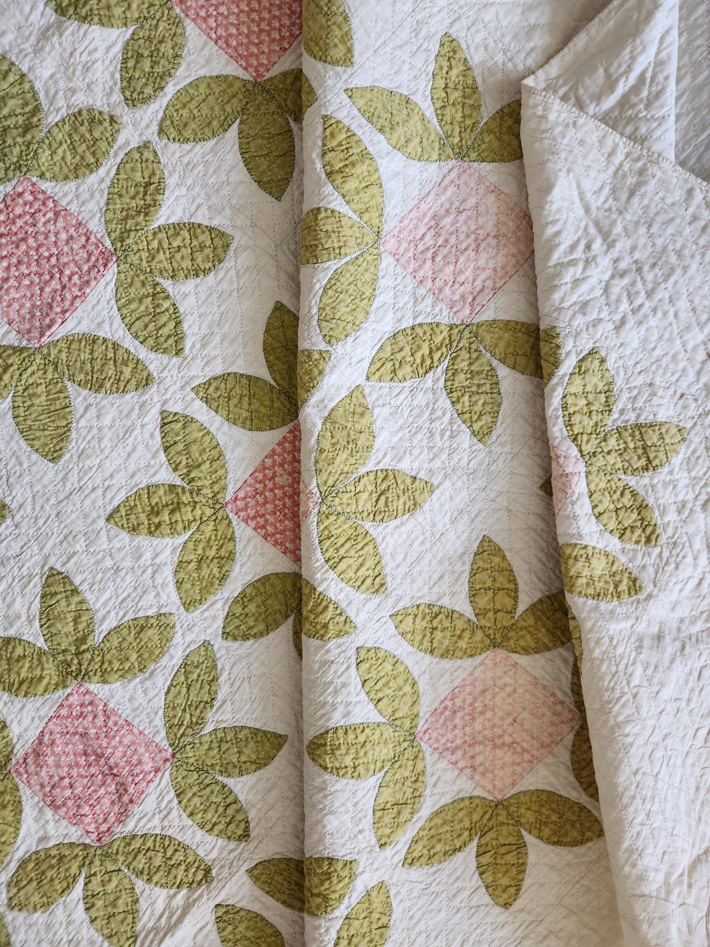 19th Century Honey Bee Quilt
