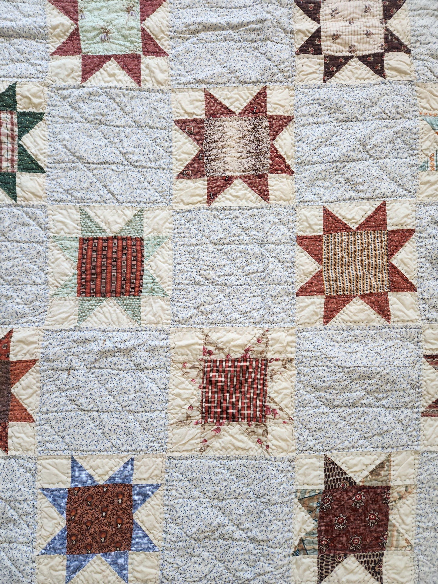 Antique Evening Star Quilt