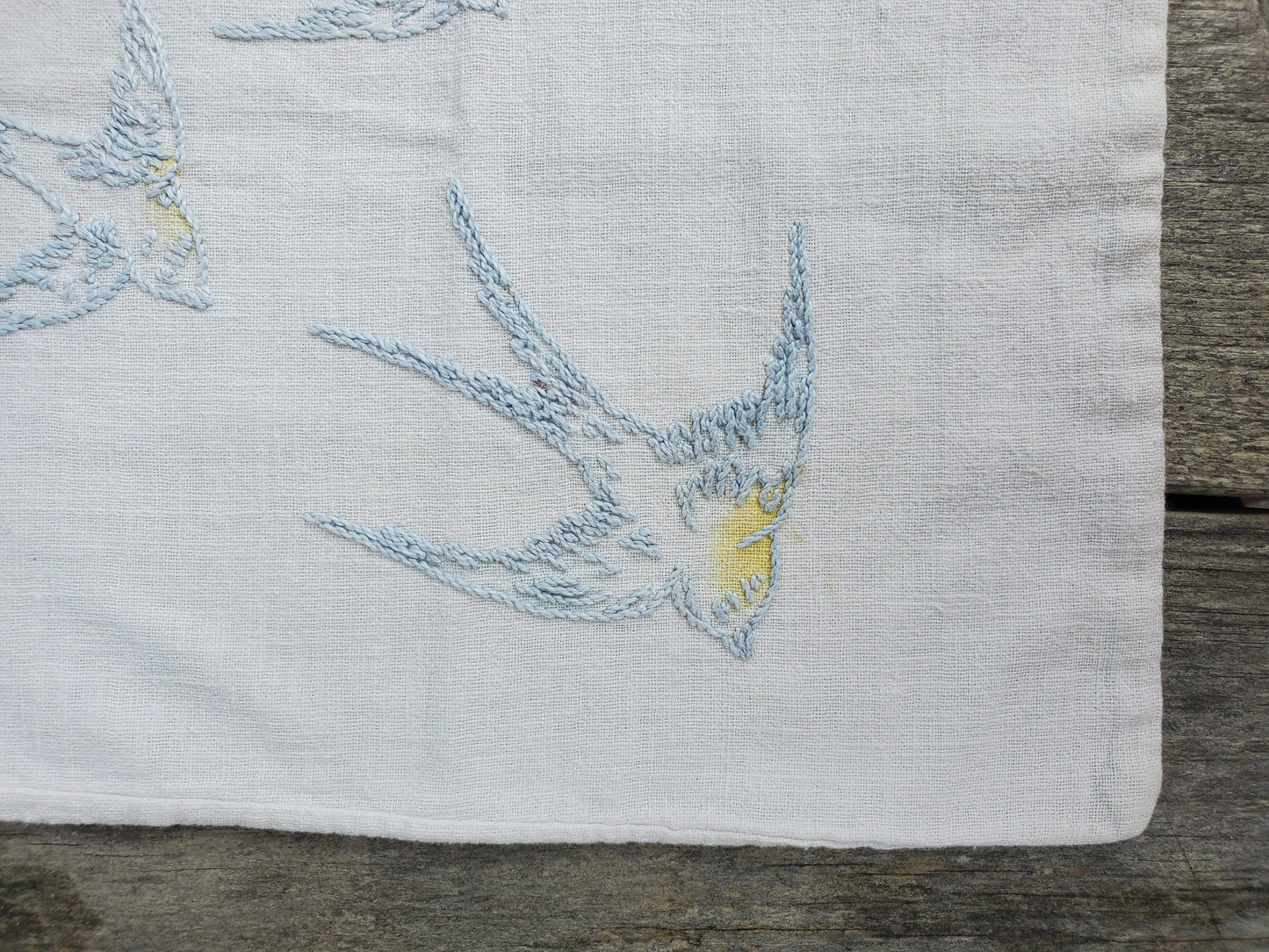 Swallow Bird Embroidered Bag