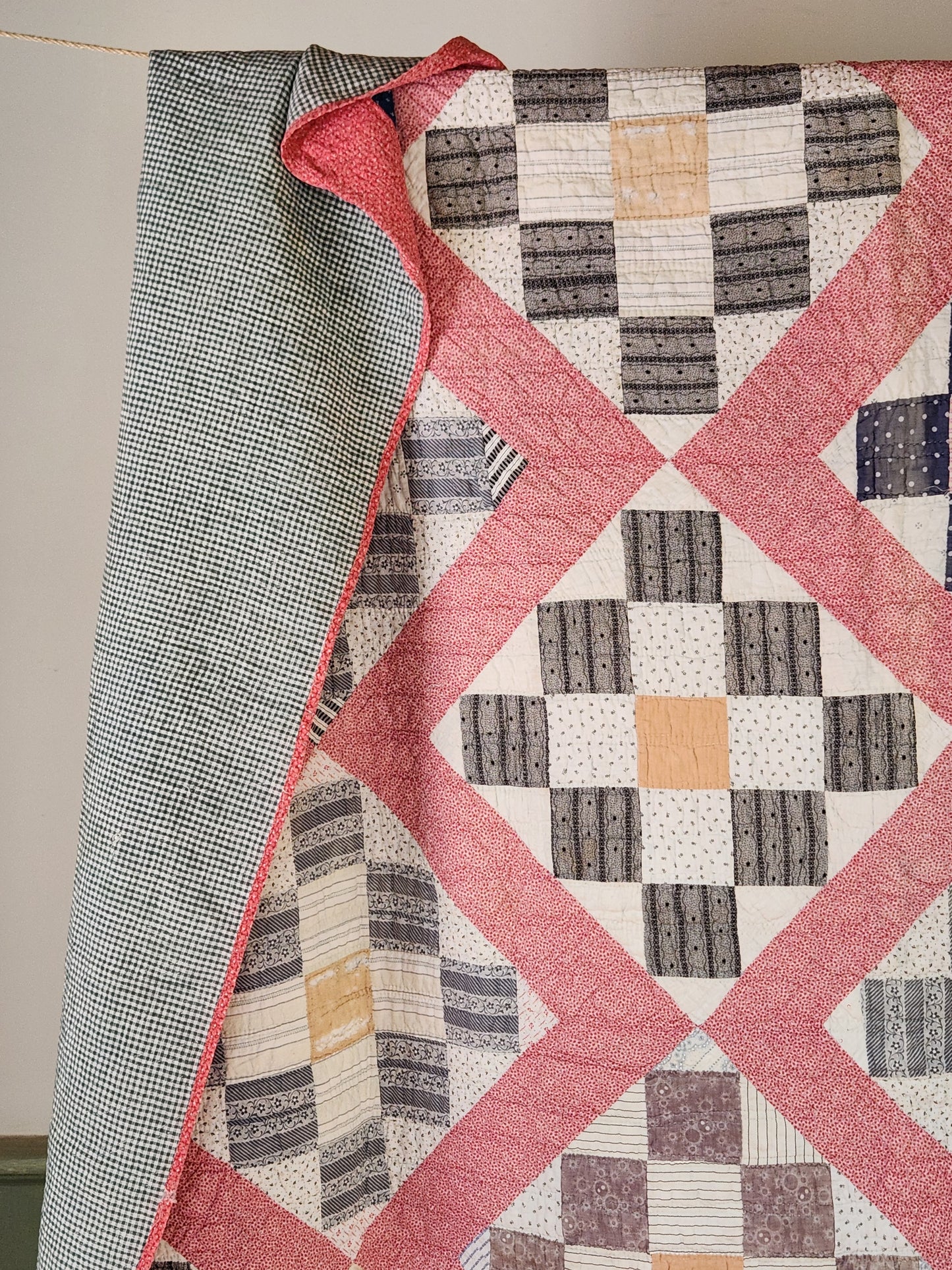 Antique Patchwork Quilt c1890