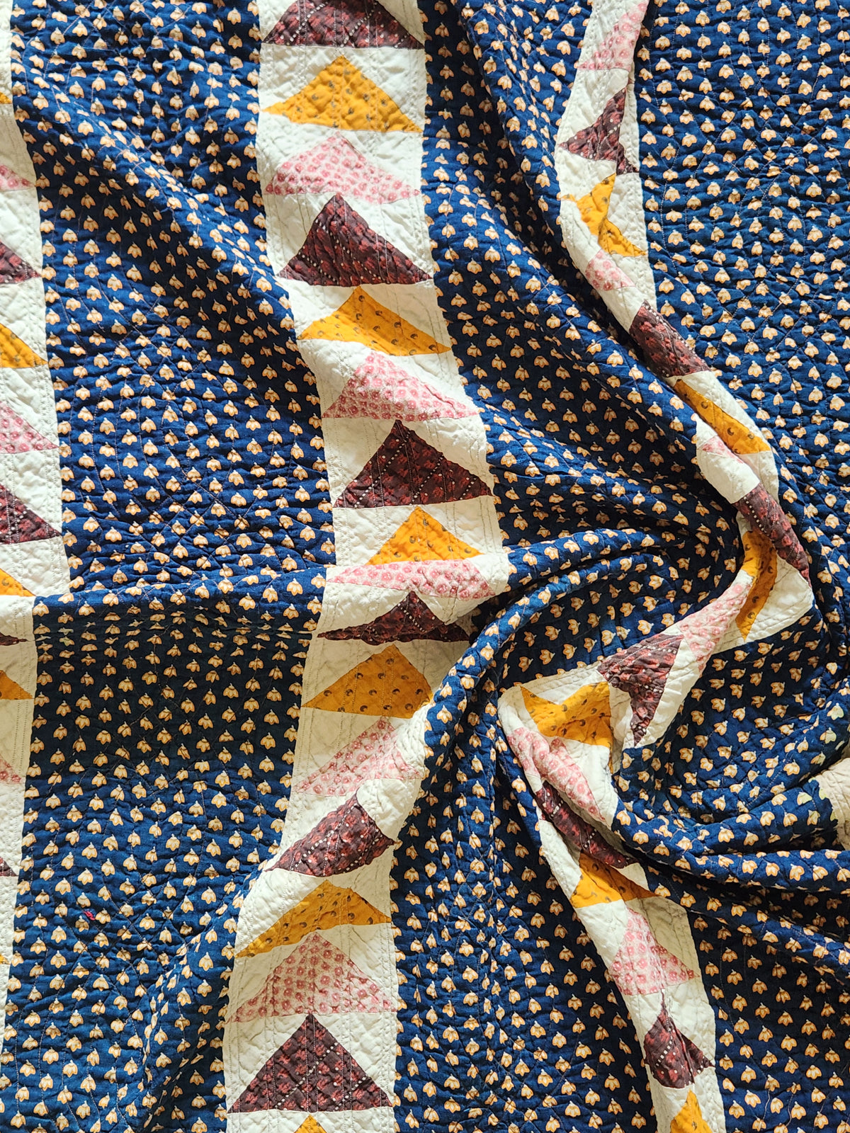Antique Flying Geese Quilt