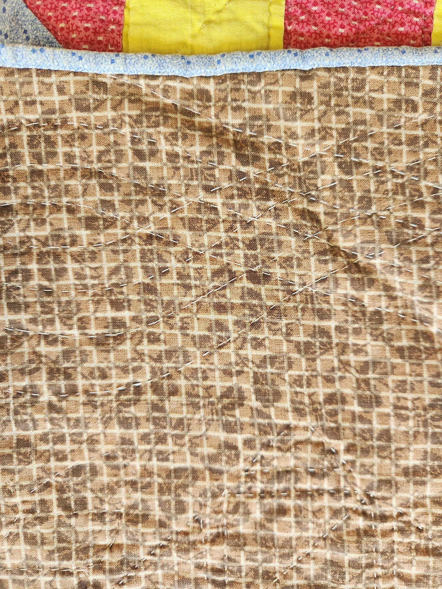 Antique Pennsylvania Nine Patch Quilt