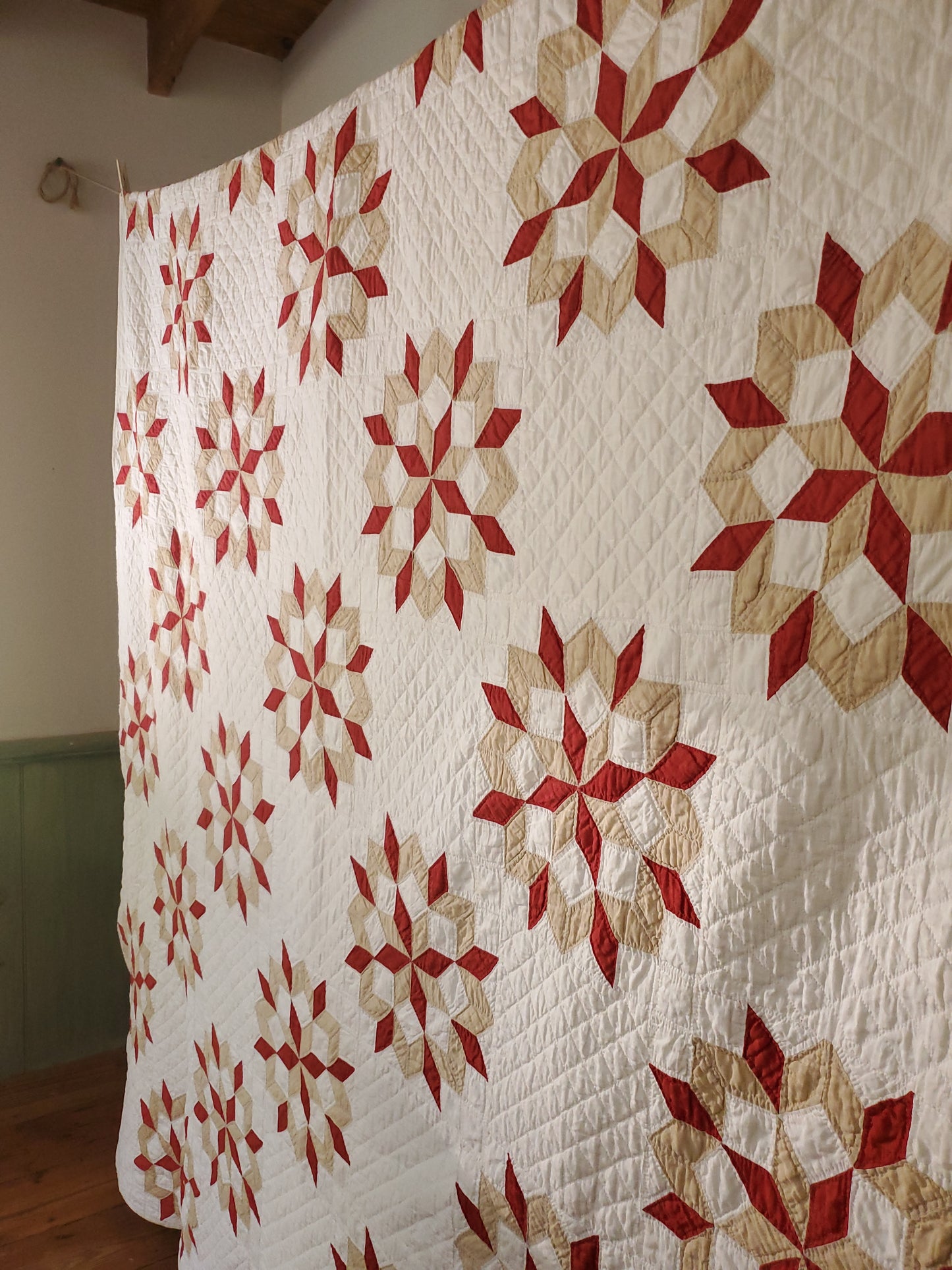 Antique Broken Star Quilt