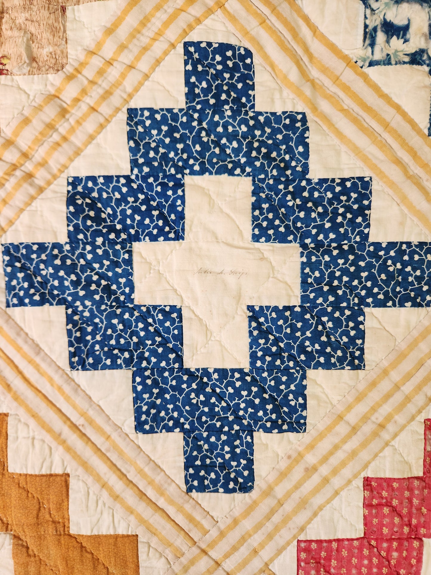 Antique Album Quilt c1855