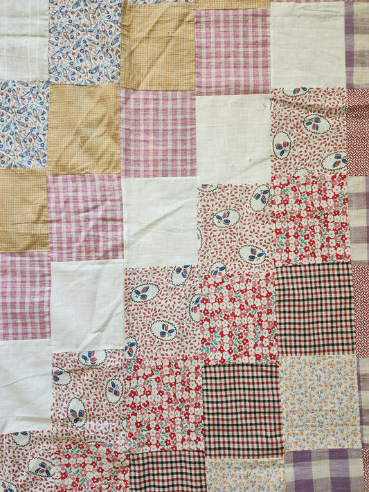Vintage Patchwork Quilt Top