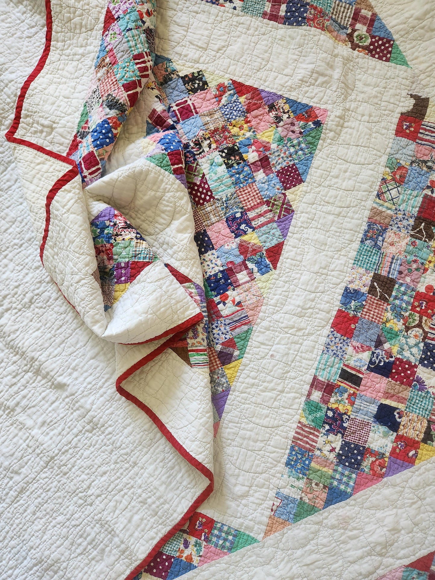 1940's Vintage Patchwork Quilt