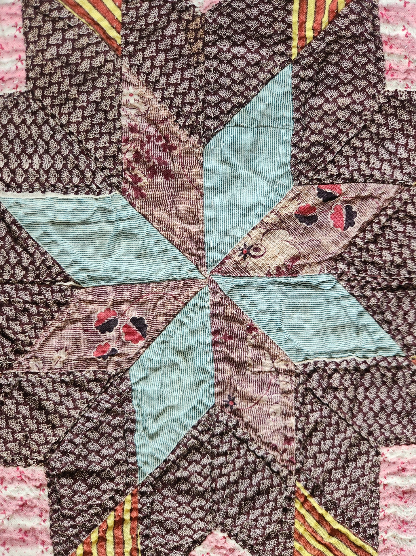 Antique Star Quilt c1880