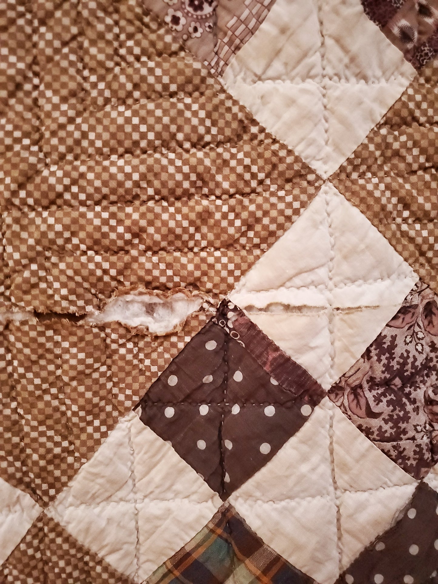 Antique 9 Patch Quilt