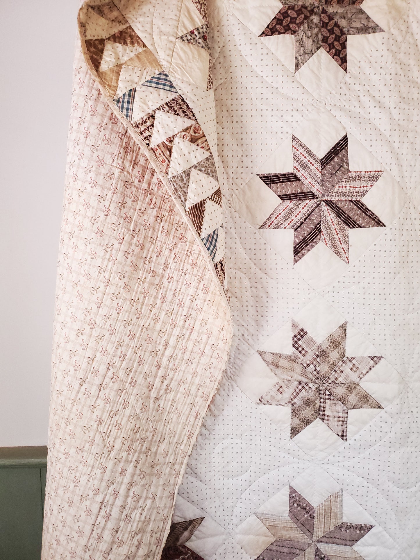 Antique 8 Point Star Quilt