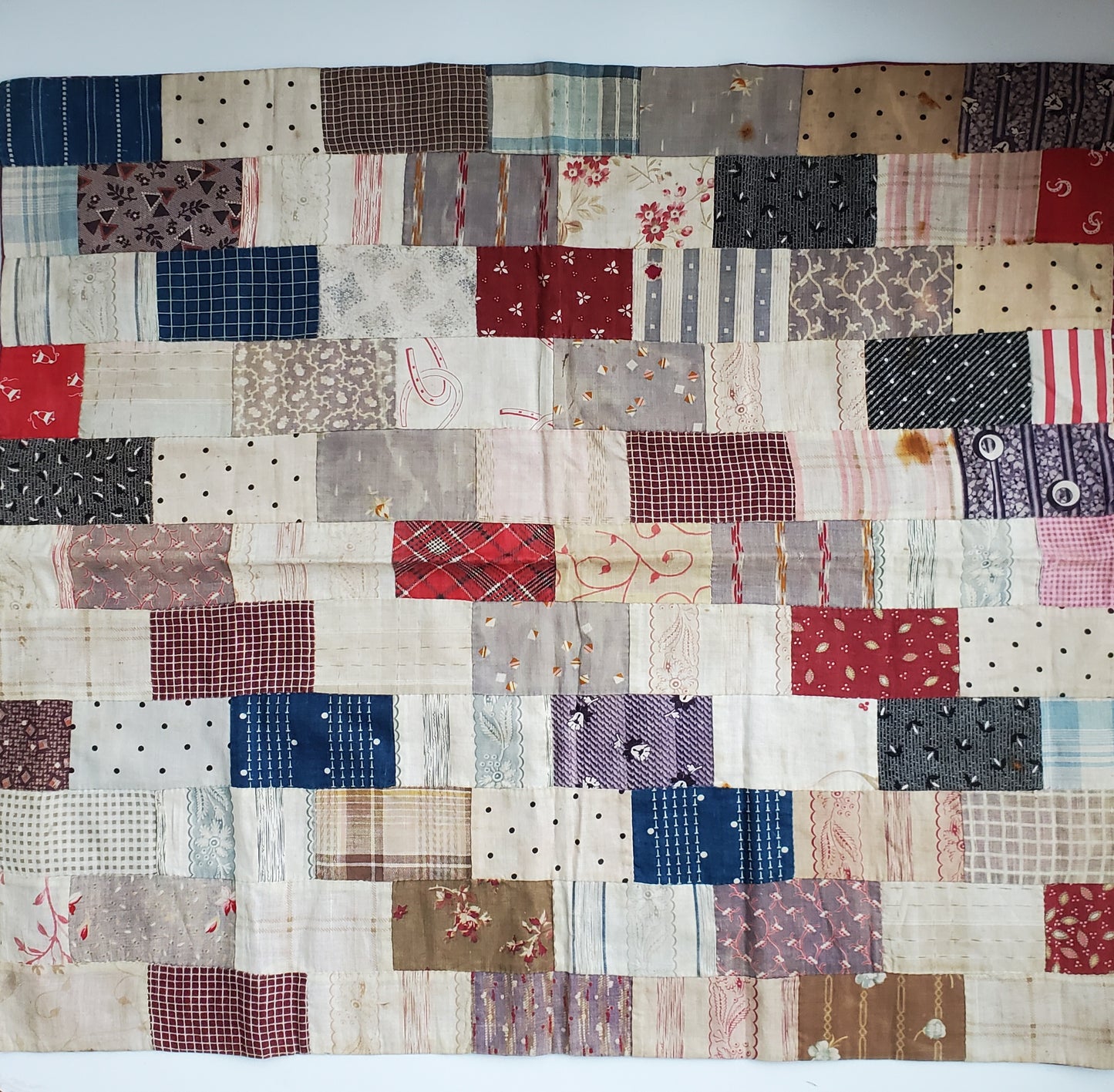 Early 20th Century Antique Doll's Quilt