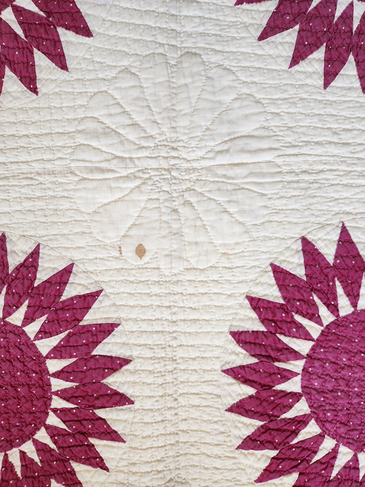 Antique Sunflower Quilt c1900