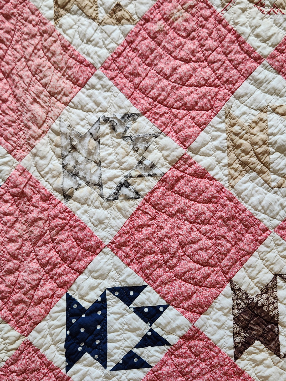 Antique Cactus Basket Quilt